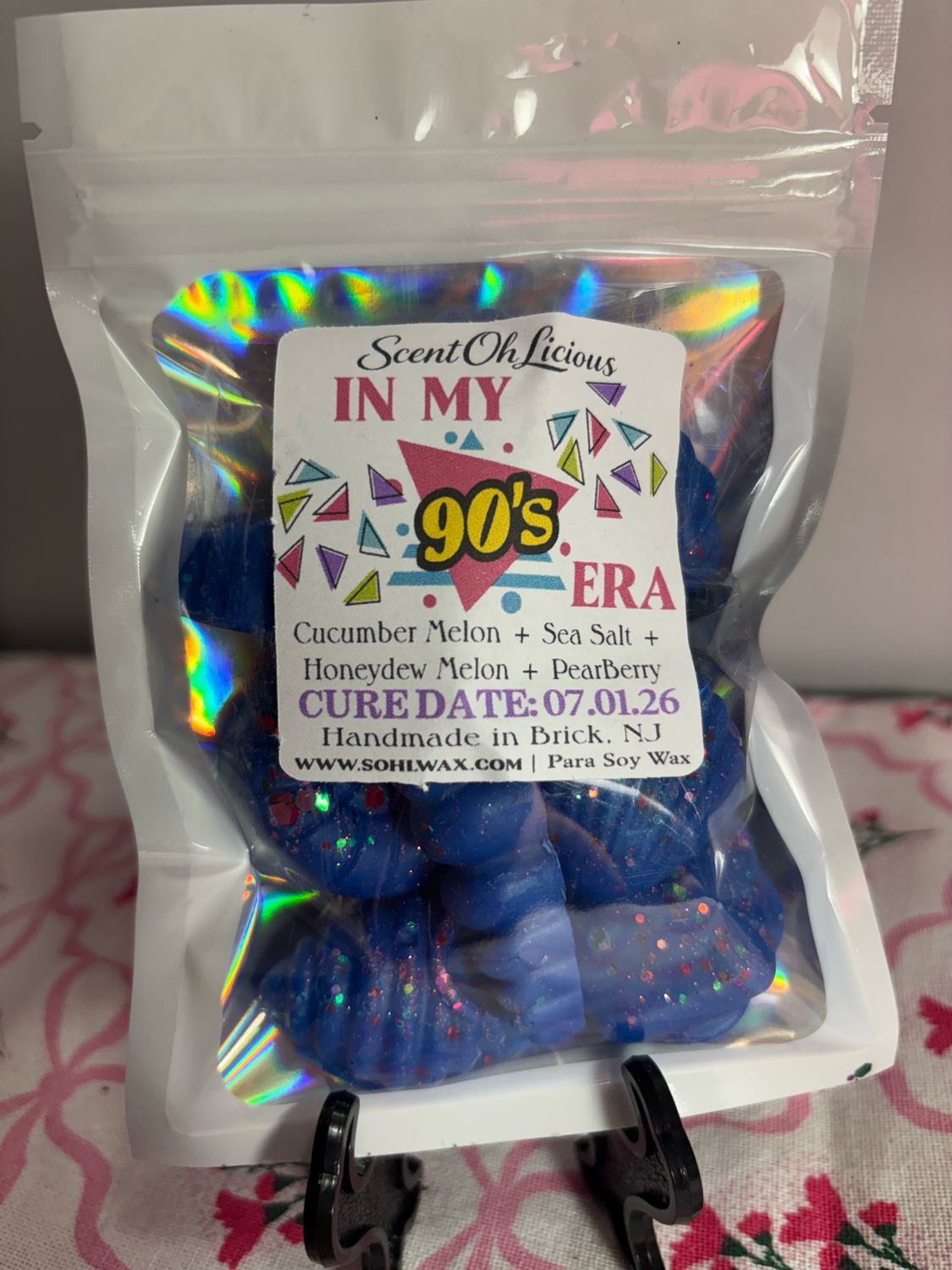 In My 90s Era Wax Melt Shapes