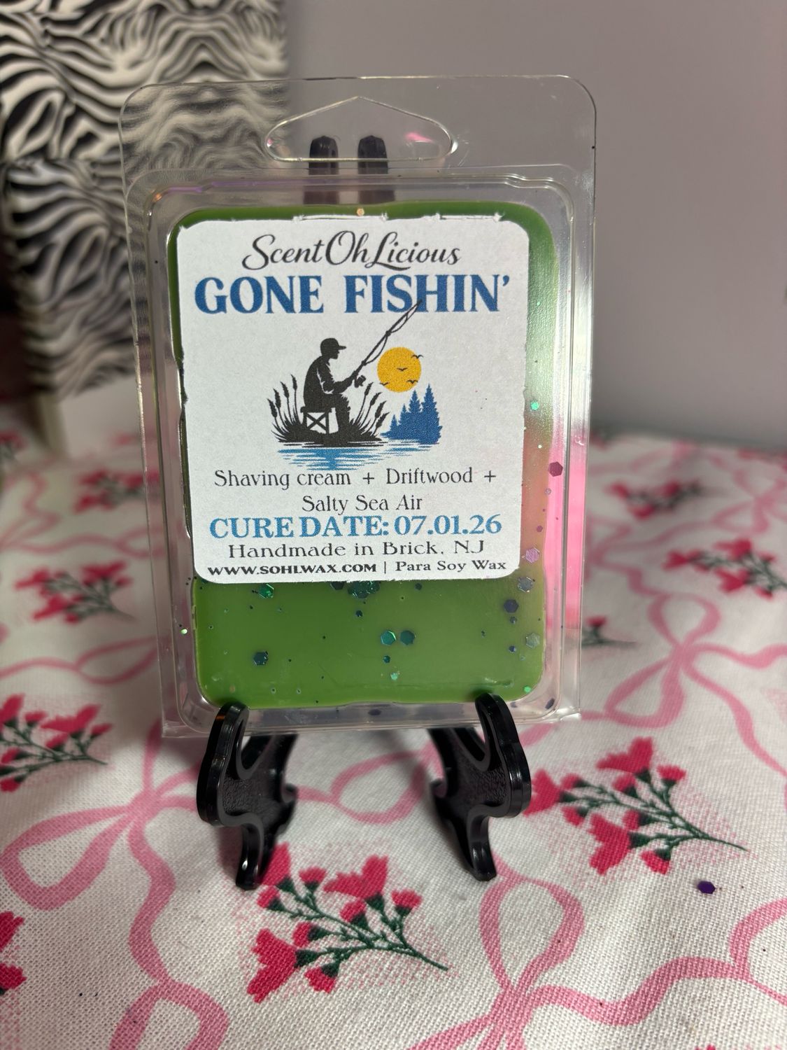 Gone Fishin’ Clamshell Wax Melt