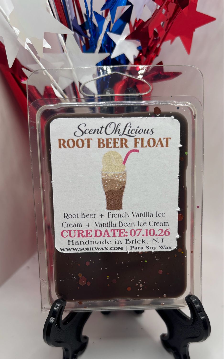 Root Beer Float Clamshell Wax Melt