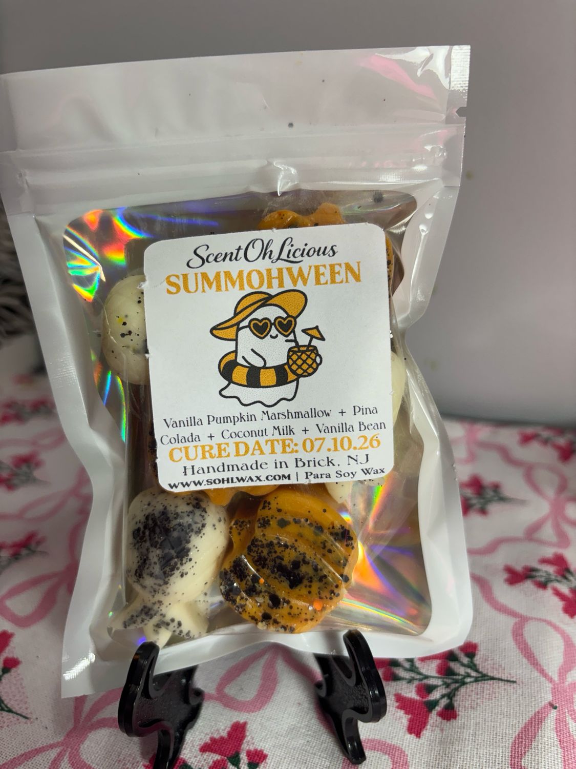 SummOhWeen  Wax Melt Shapes
