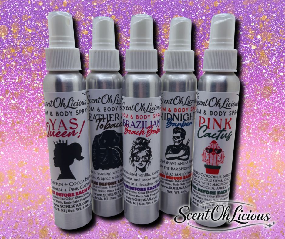 Feminine/Masculine Room &amp; Body Sprays