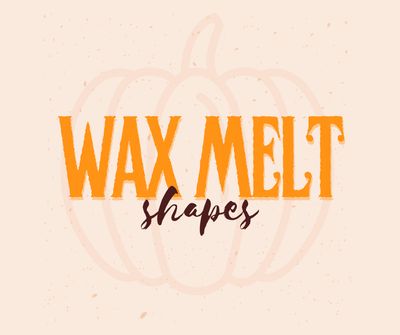 Pumpkin Marshmallow Wax Melt Shapes