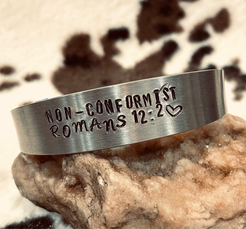 Romans 12:2 LG Cuff