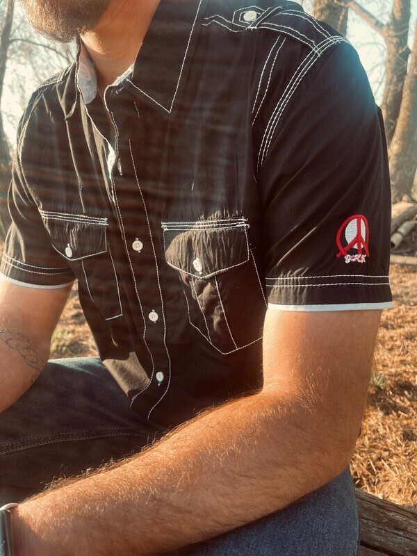 Men&#39;s Brandon Button Up -Black