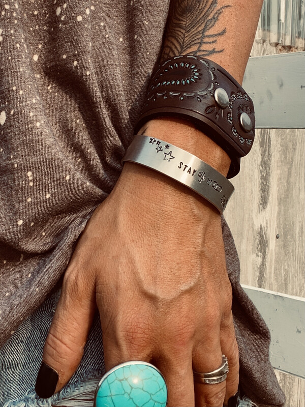 Stay Wild LG Cuff