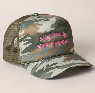 Say Howdy Trucker Hat