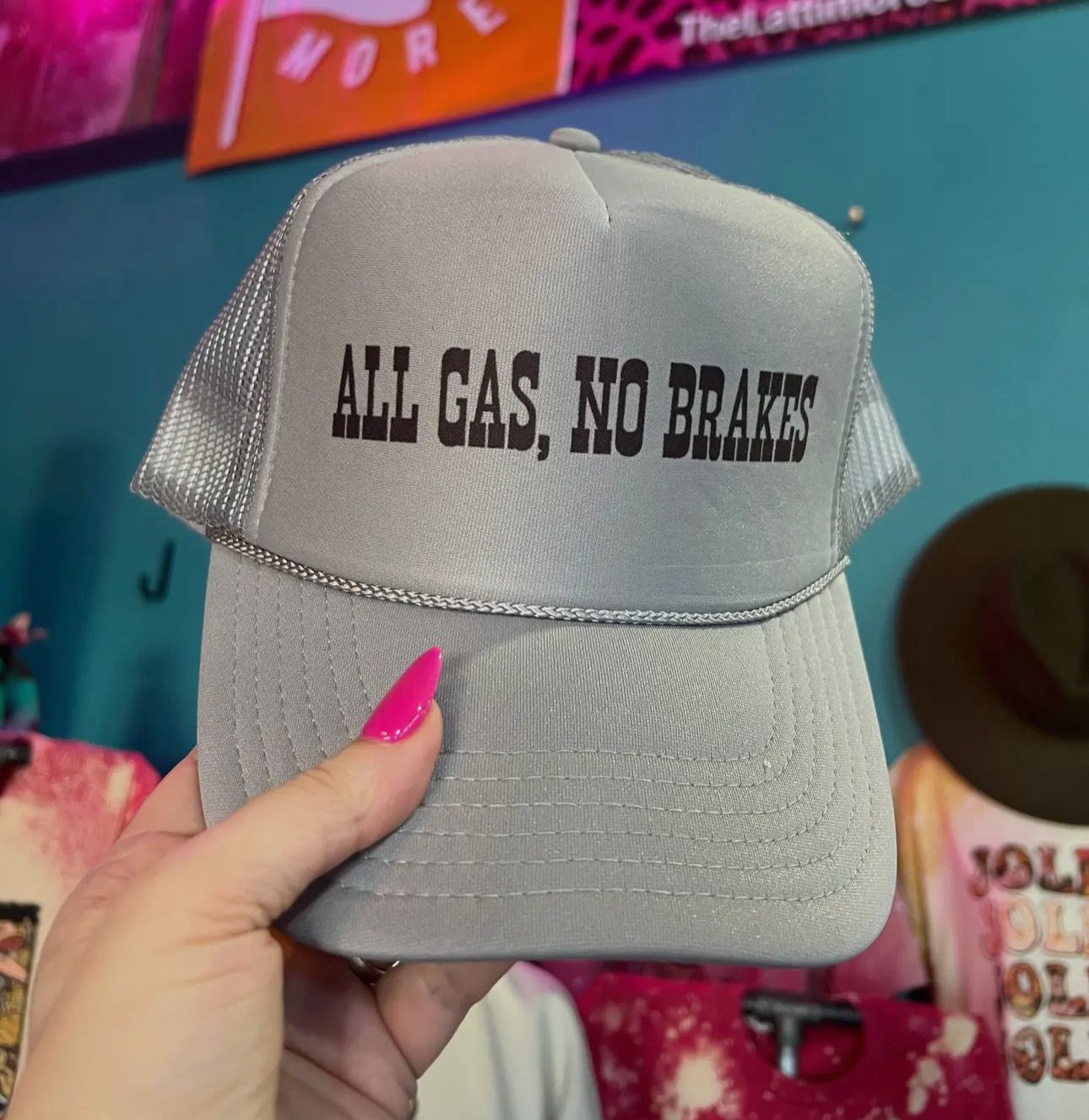 All Gas Trucker Cap