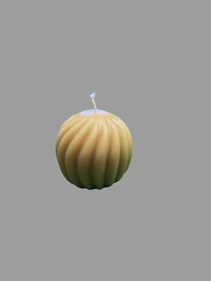 Swirl Bulb Candle