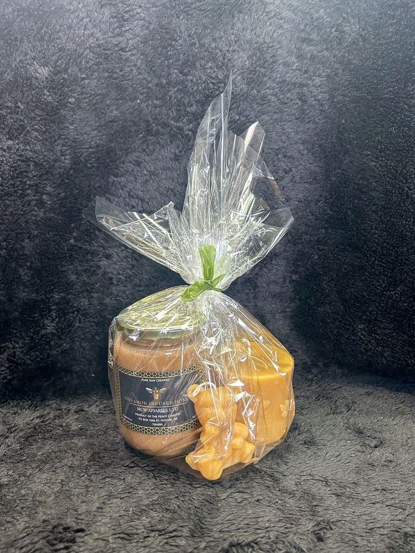 Honey and candles gift set