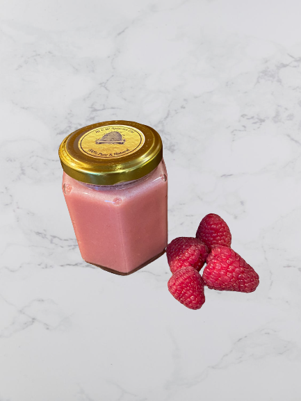 Raspberry Infused Creamed Honey 250g