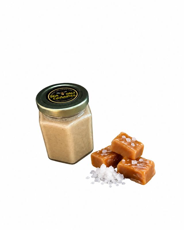 Salted Caramel Infused Creamed Honey 250g