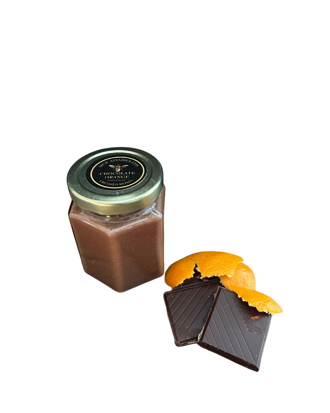 Chocolate Orange Infused Creamed Honey 250g