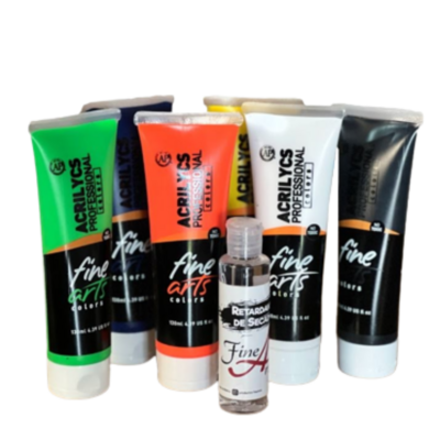 Kit acrílicos profesionales