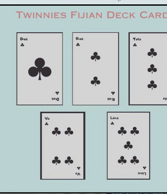 FIJIAN DECK CARDS