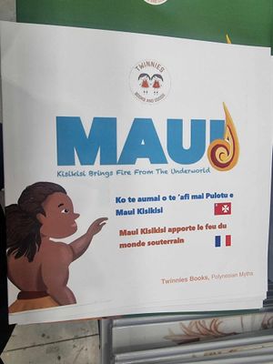 Maui Kisikisi Bringing Fire from the Underworld (English, Uvean & French)