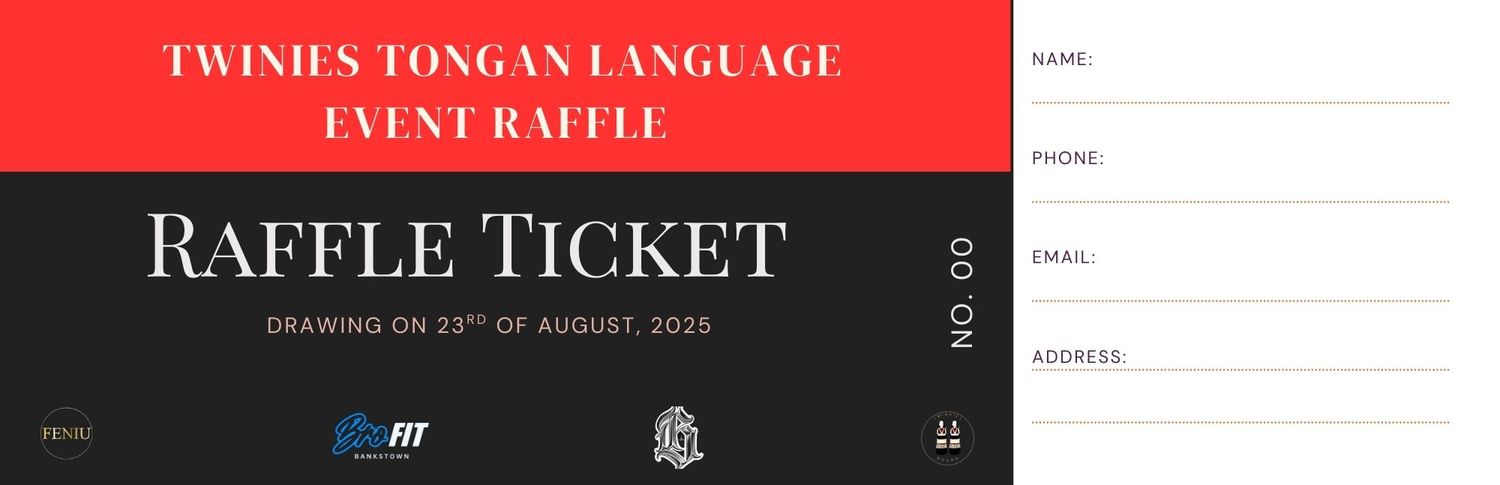 Twinnies Raffle Tickets