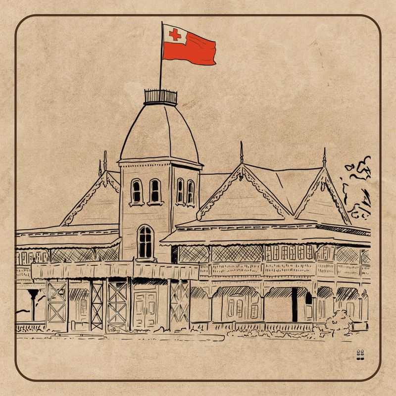 TWINNIES TONGAN COASTER