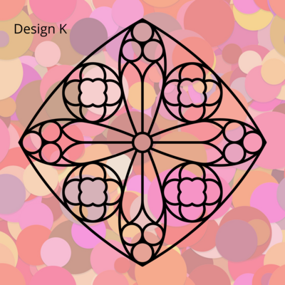 Single Decal - DISCONTINUED DESIGN K