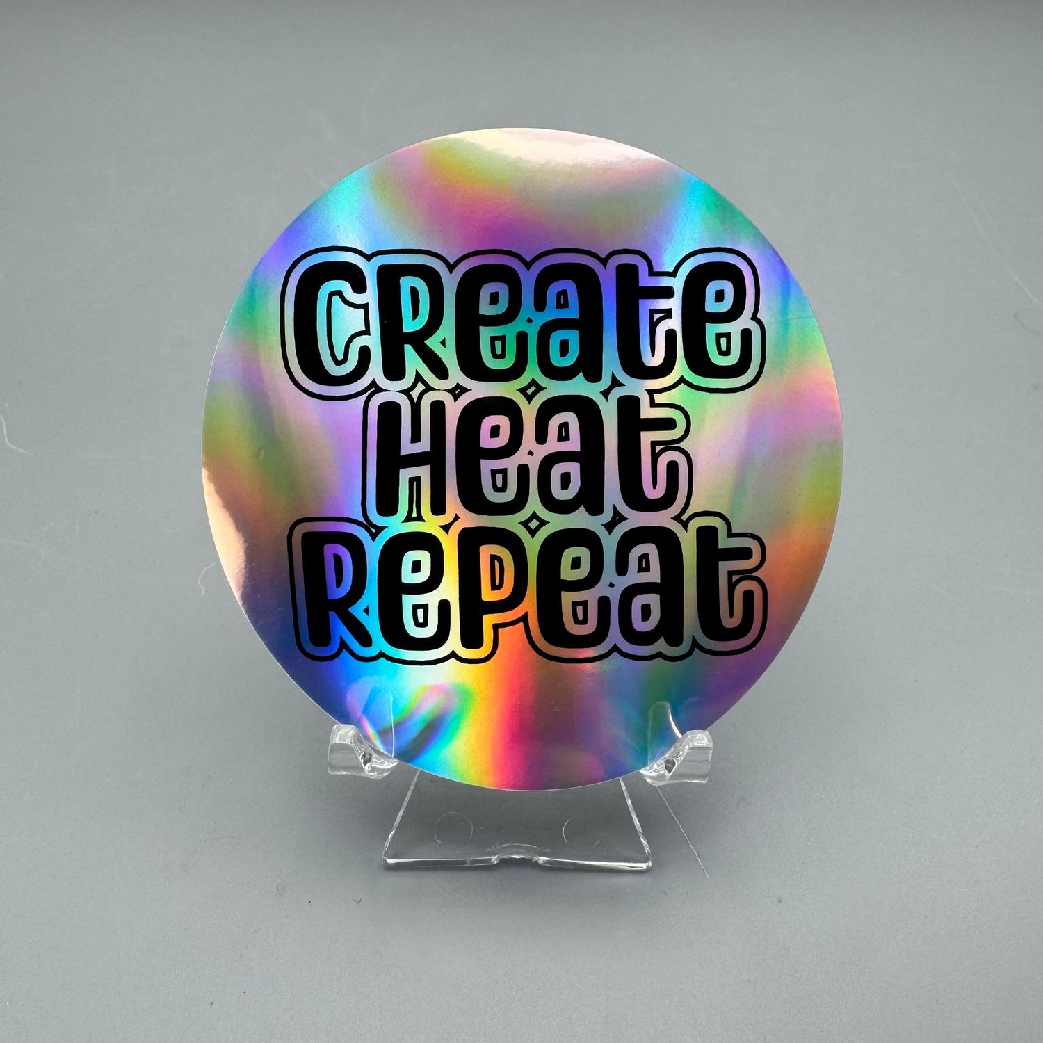 Vinyl Sticker — Create Heat Repeat