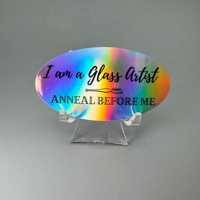 Vinyl Sticker — Anneal Before Me