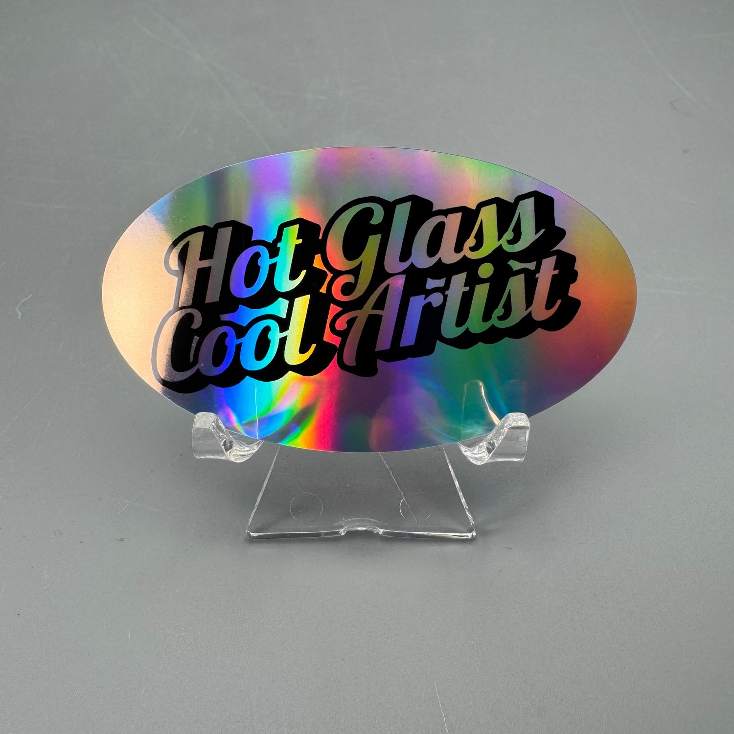 Vinyl Sticker — Hot Glass Cool Artist