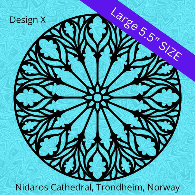 Single Decal - DESIGN X (5.5" size)