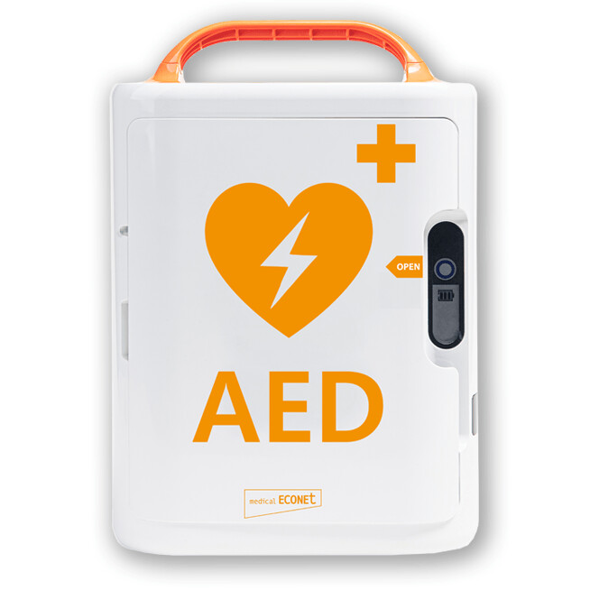 Defibrillator ECO-AED semi, halbautomatischer AED Defibrillator ECO-AED semi, halbautomatischer AED