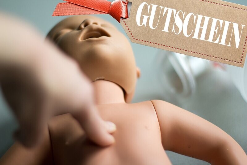 Gutschein Erste Hilfe am Säugling und Kind