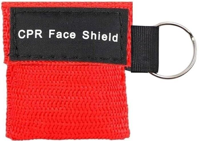 50 Stück CPR Faceshield Beatmungsmaske Schlüsselanhänger
