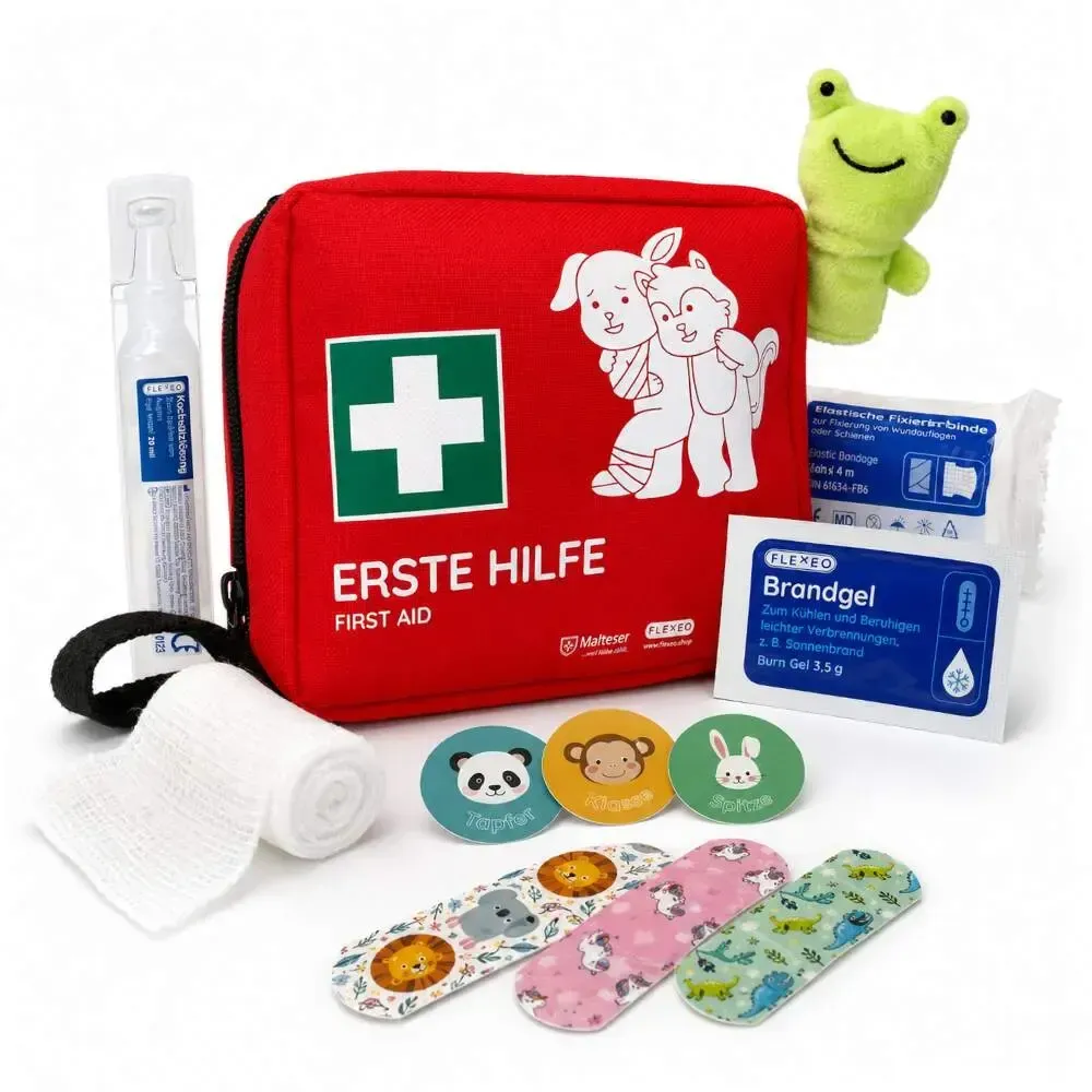 Erste-Hilfe-Set für Kinder, 76-teilig Erste-Hilfe-Set für Kinder, 76-teilig