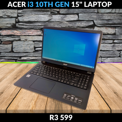 Acer i3 1005G1, 4GB RAM, 1TB HDD