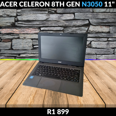 Acer Celeron N3050, 2GB RAM, 32GB SSD