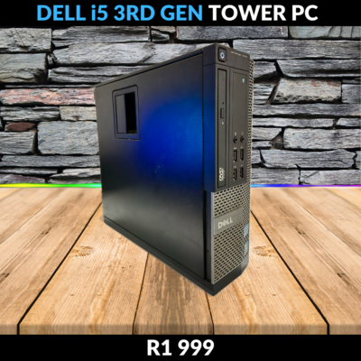 Dell i5 3rd Gen, 4GB RAM, 500GB HDD