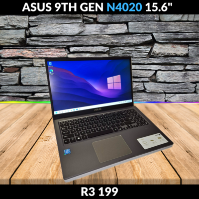 Asus N4020,8GB RAM, 256GB SSD