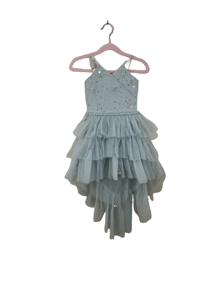 Pale Blue High Low Tulle dress