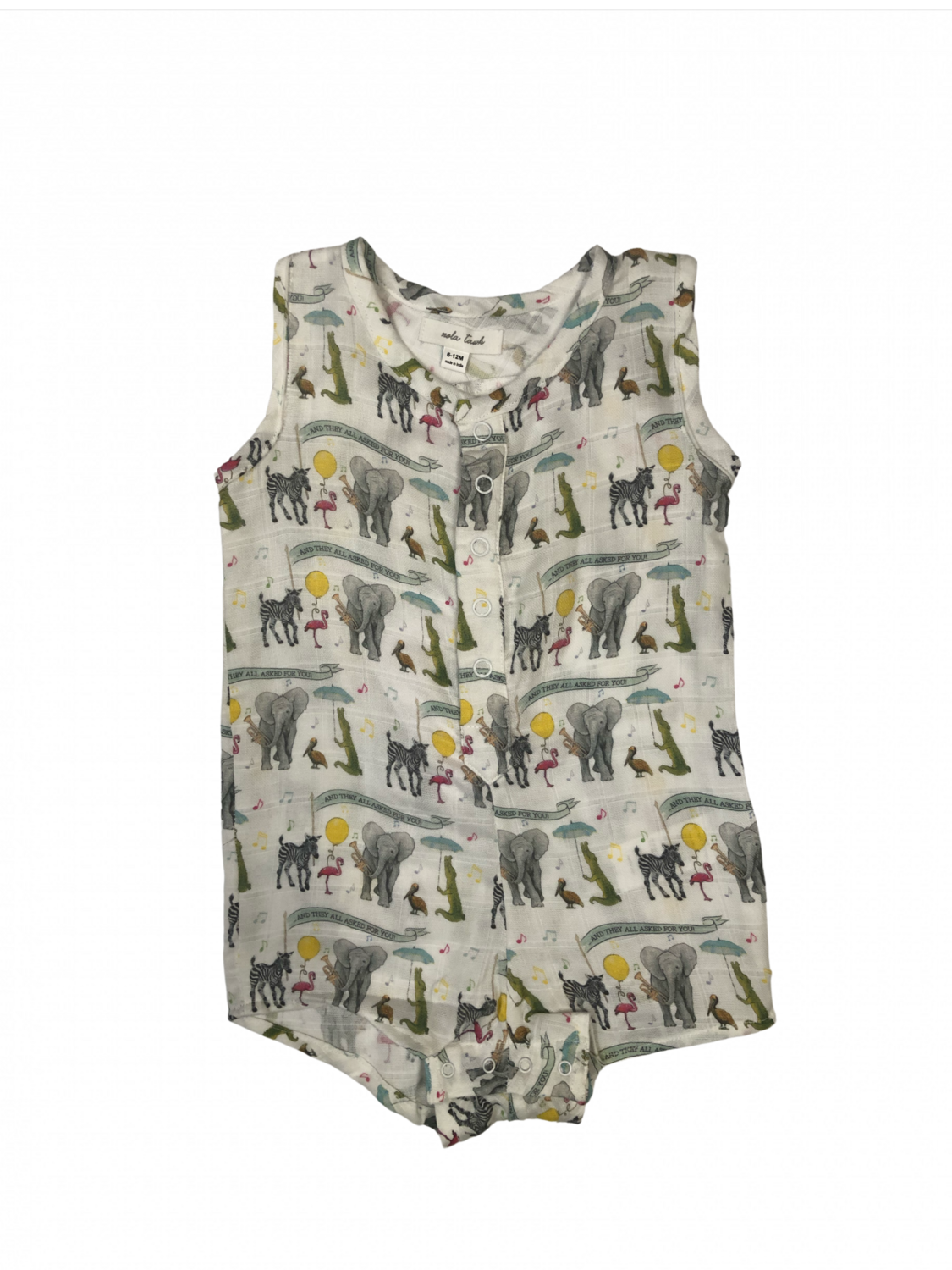 AND THEY ALL ASKED FOR YOU ORGANIC MUSLIN SHORTALL