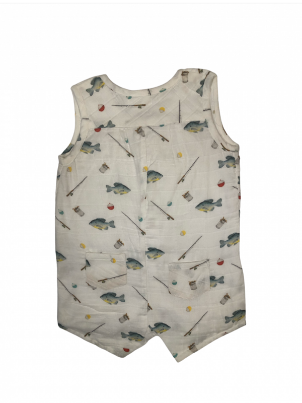 CATCH YOU LATER ORGANIC MUSLIN SHORTALL
