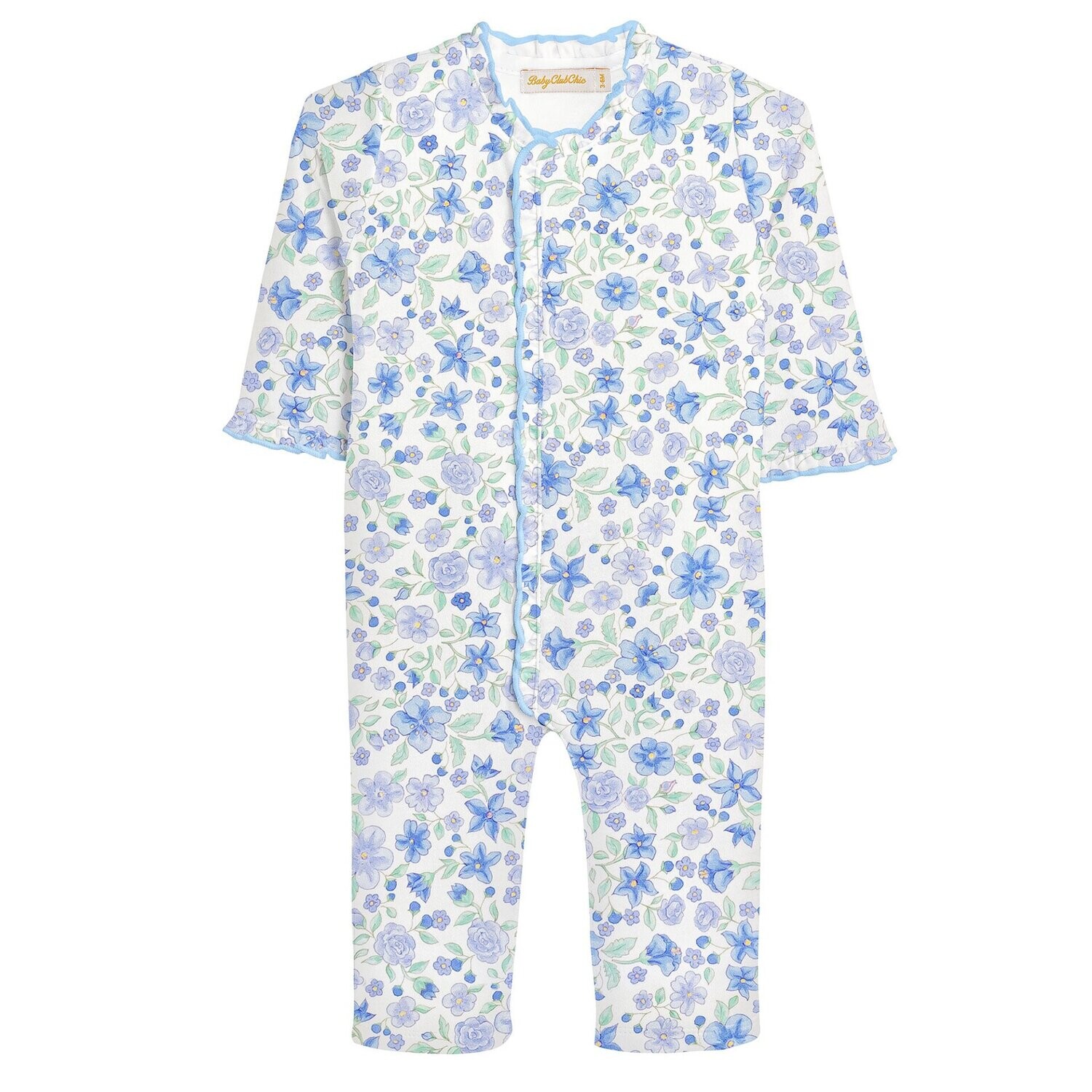 Blossom in Blue coverall