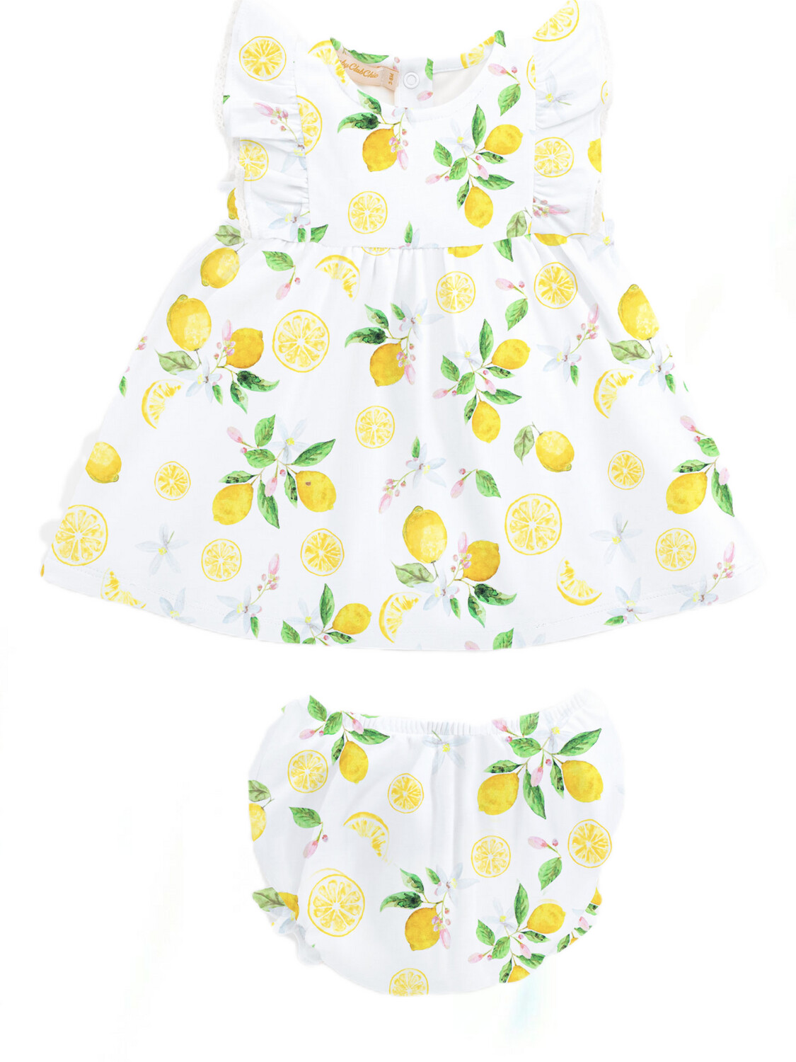 Lemonade Dress with Ruffle