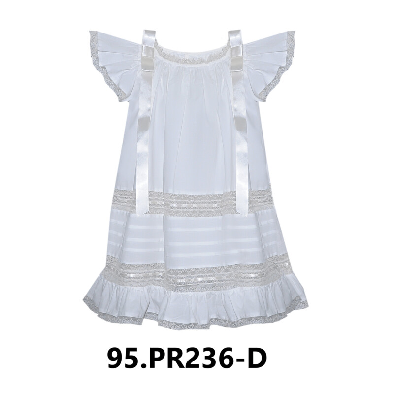 Nora Dress in Ivory
