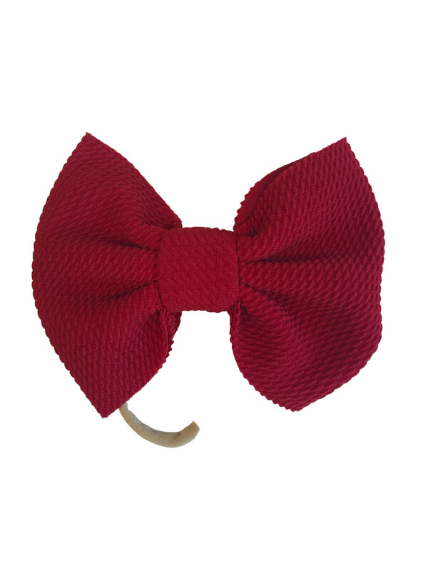 Apple Red Chandler Bow on Nylon