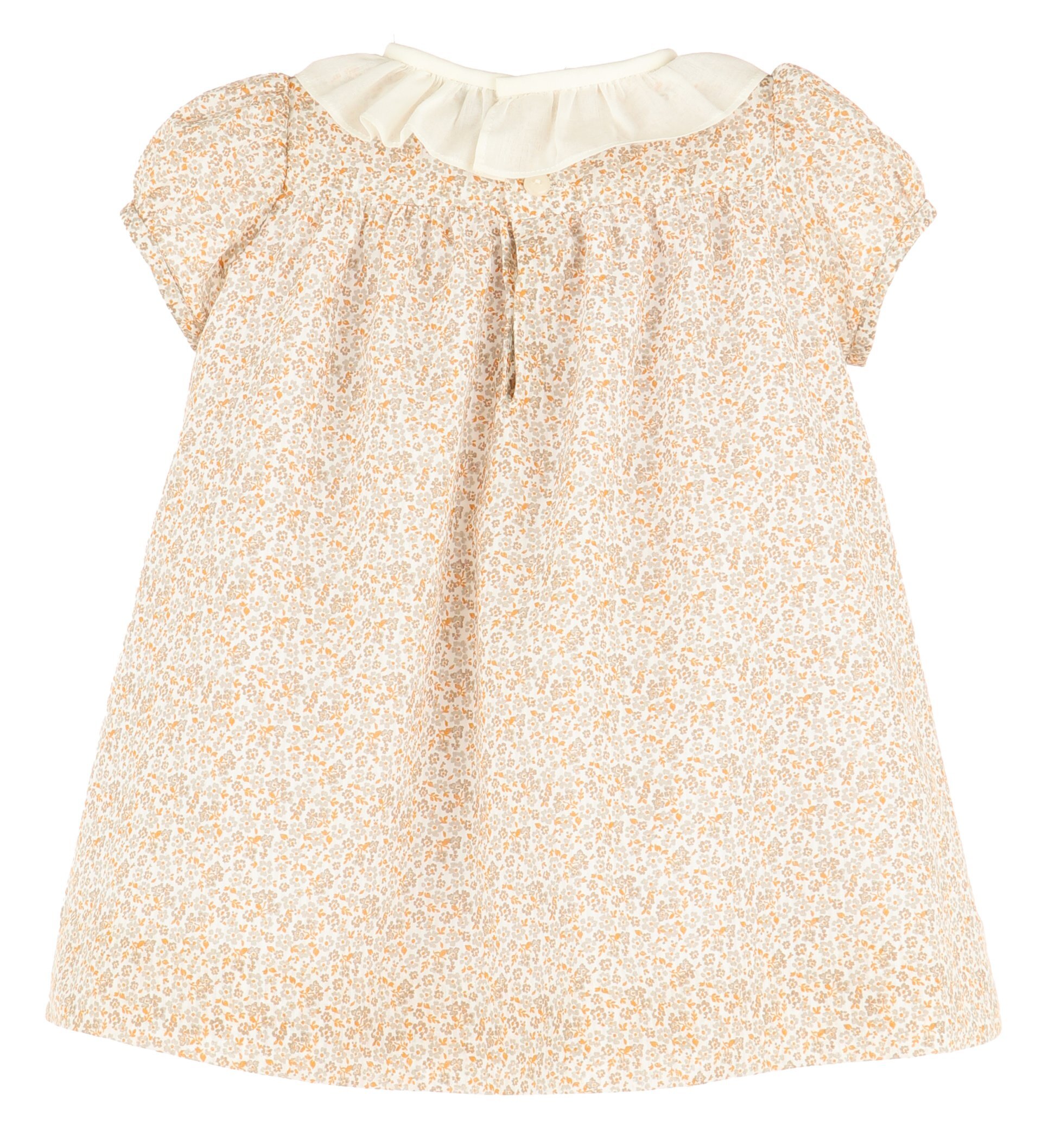 Honey Yellow Smock Dress