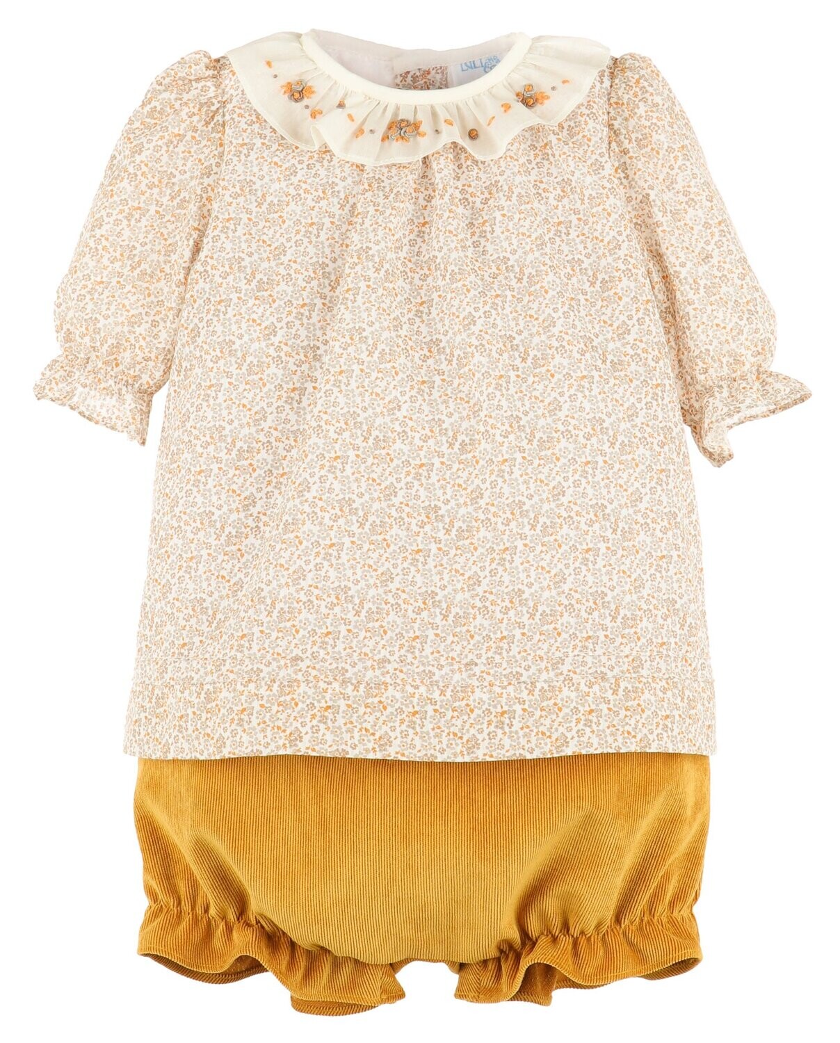 Honey Yellow Floral Set