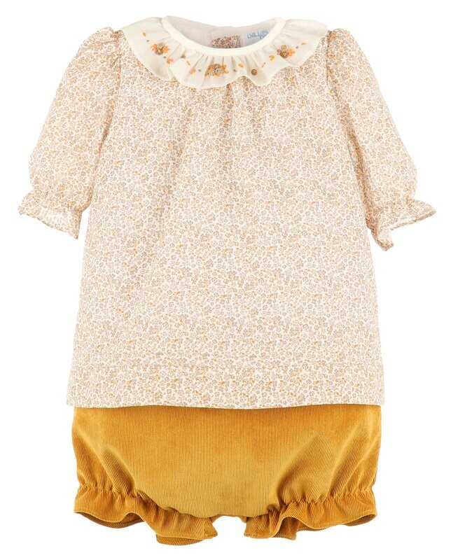 Honey Yellow Floral Set