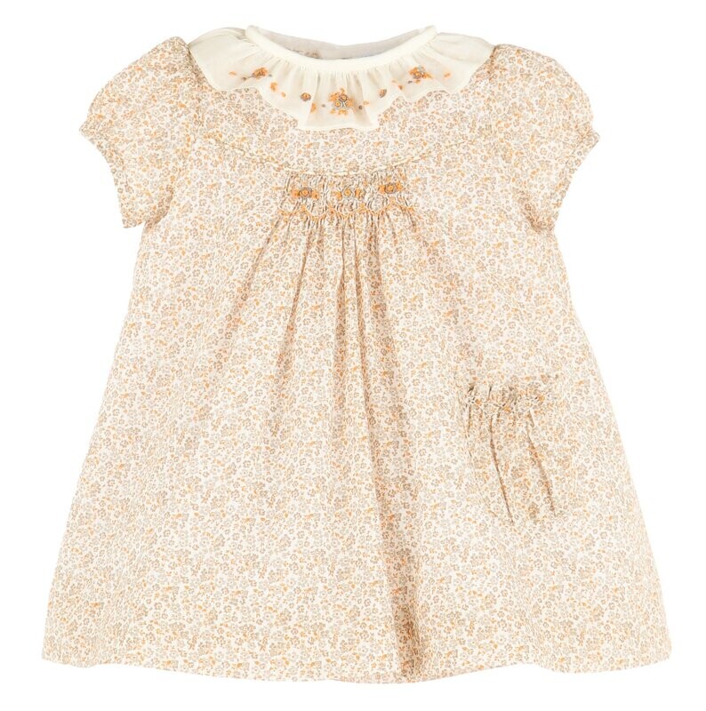 Honey Yellow Smock Dress
