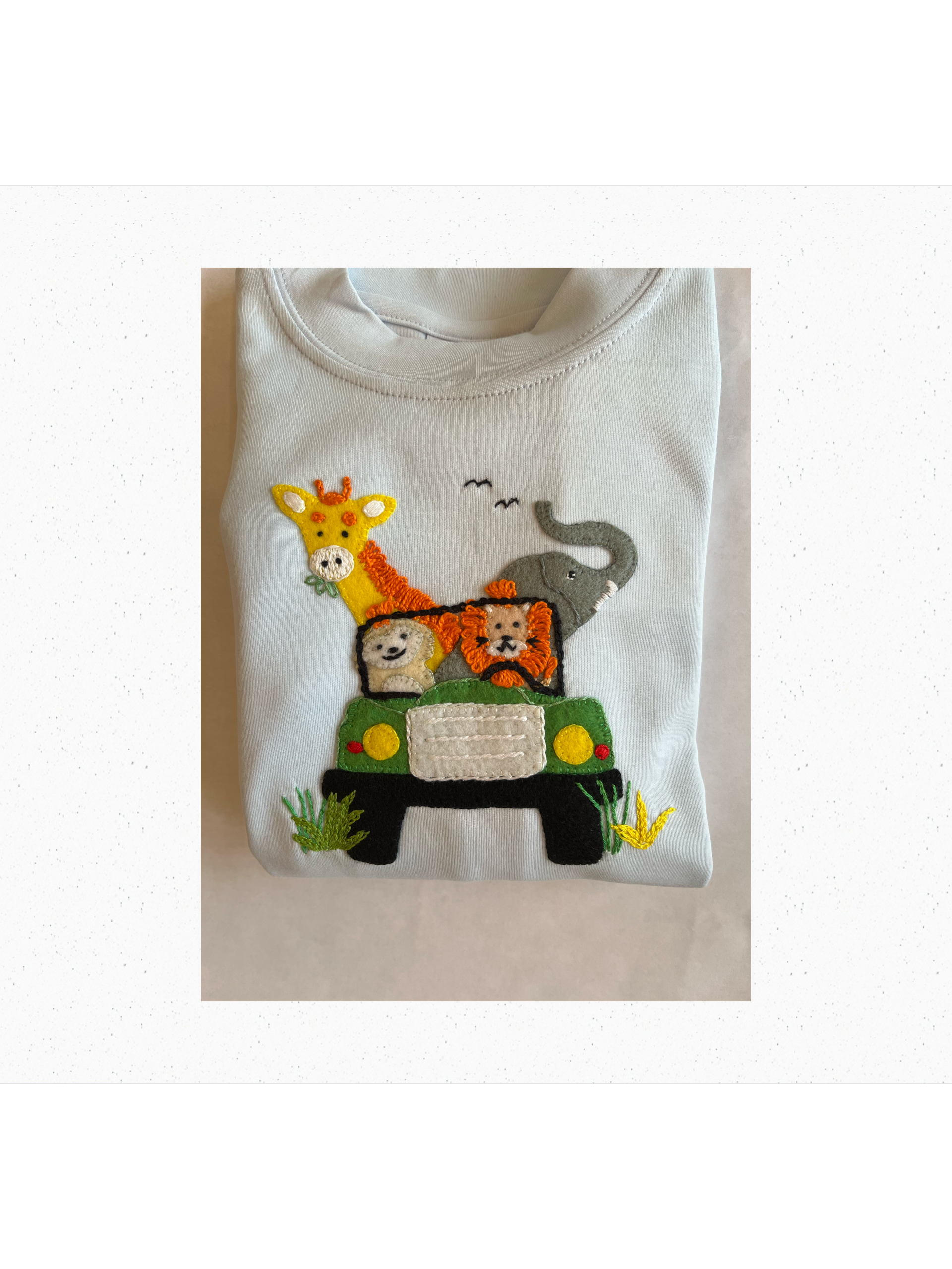 Light Blue Safari Jeep Pant Set