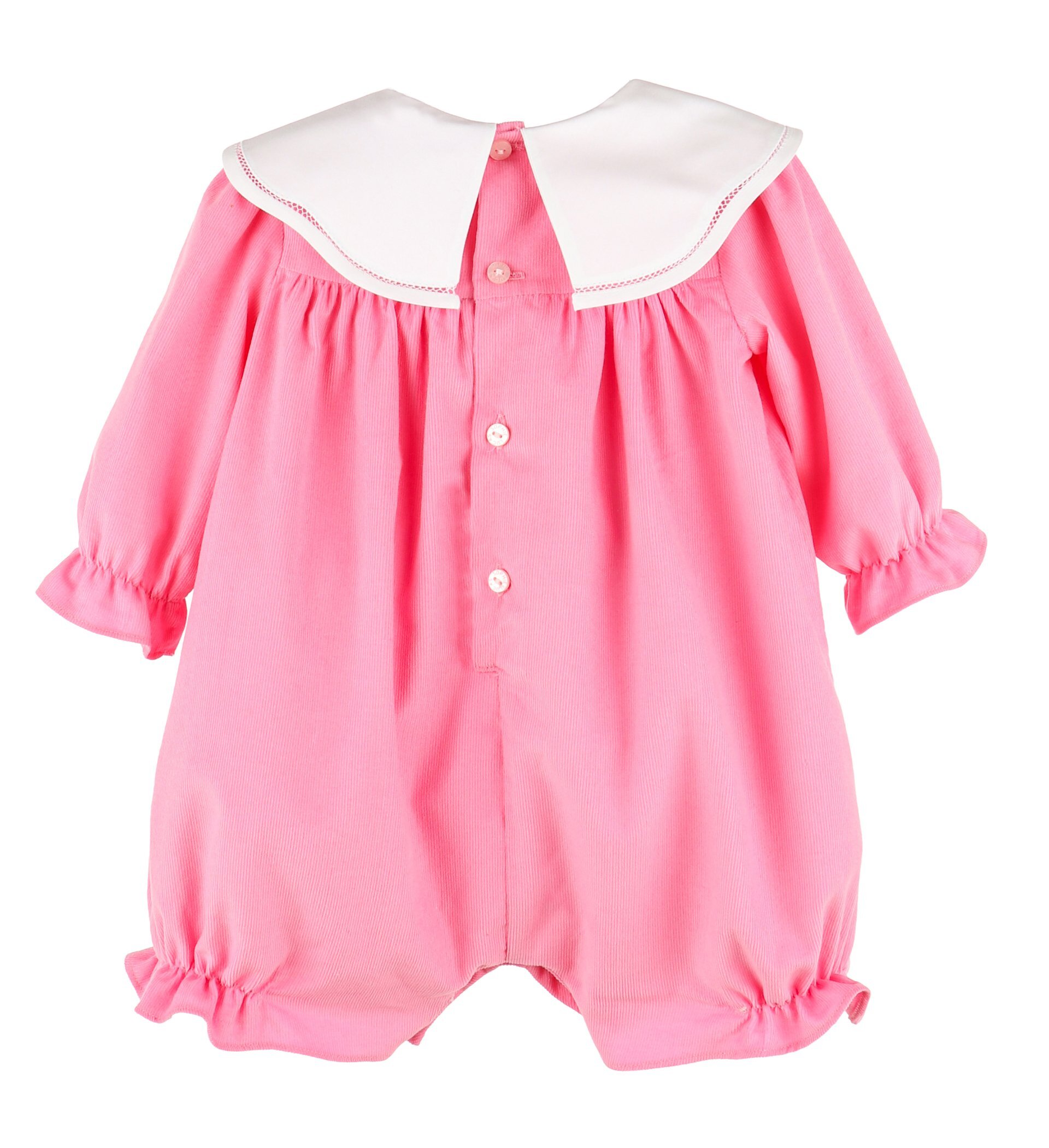 Pink Cozy Club Scallop Playsuit