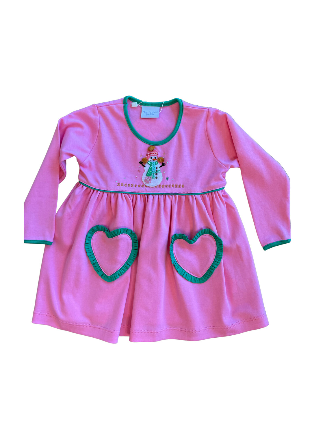 Suzy Snow Girl L/S Popover Dress