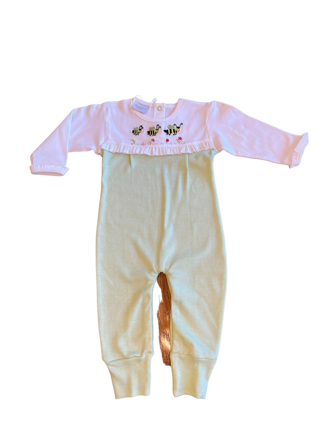 Busy Bees Coverall with Ruffle