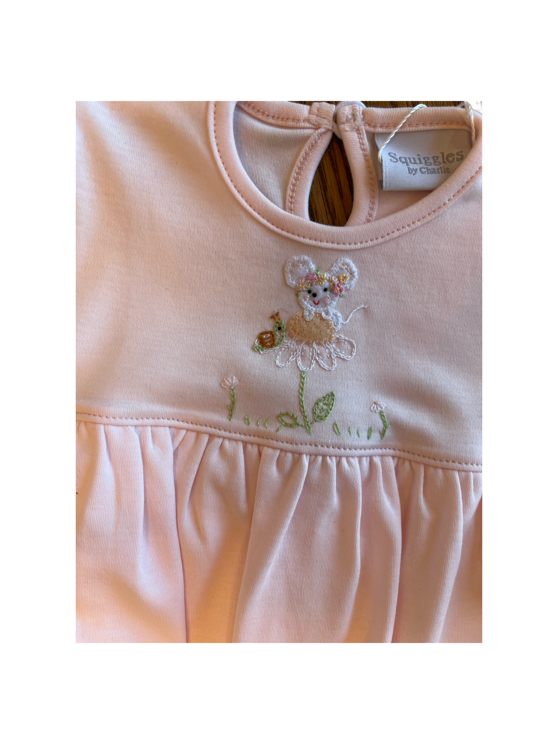 Daydreamer Onesie Dress with Mouse